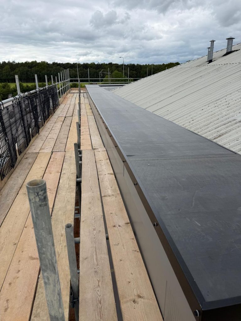 Factory cladding refurbishment